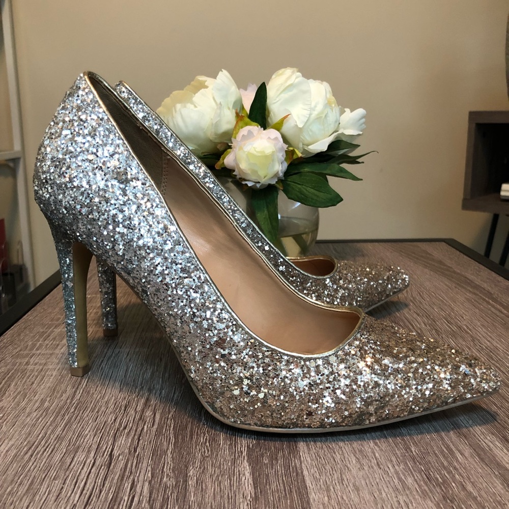 Express Ombré shine pumps